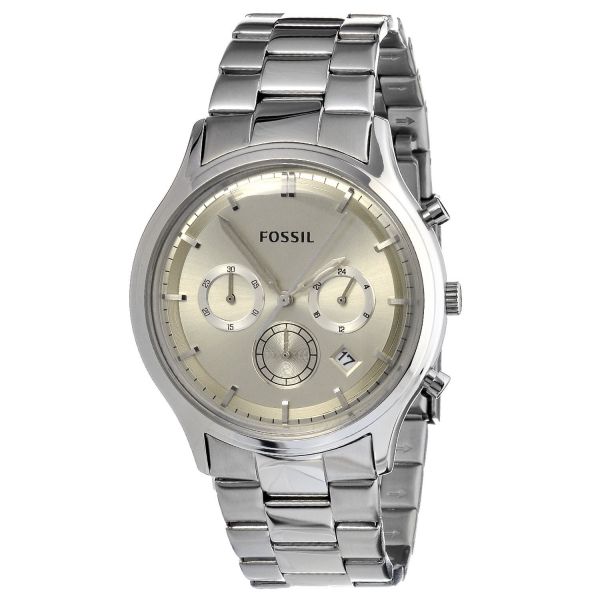 Relógio Fossil FS4669 Prata - Unissex